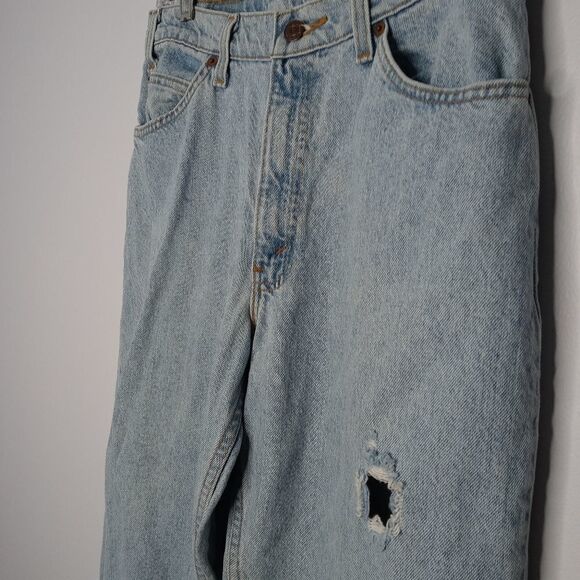 Vintage Levi's orange tab blue jeans size 32 - Picture 6 of 10